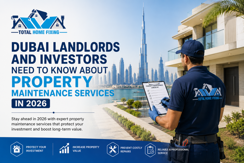 Dubai Landlord and Investors Know About Property Maintenance Services in 2026 1 property maintenance
